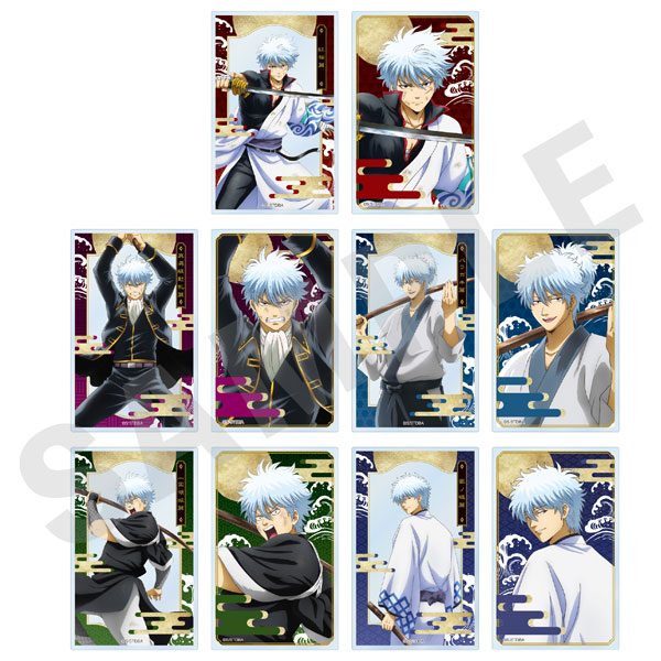 銀魂」 トレーディングクリアカード 10個入りBOX[coly]《発売済・在庫品》