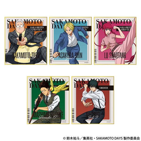TVアニメ『SAKAMOTO DAYS』 ミニ色紙コレクション 5個入りBOX