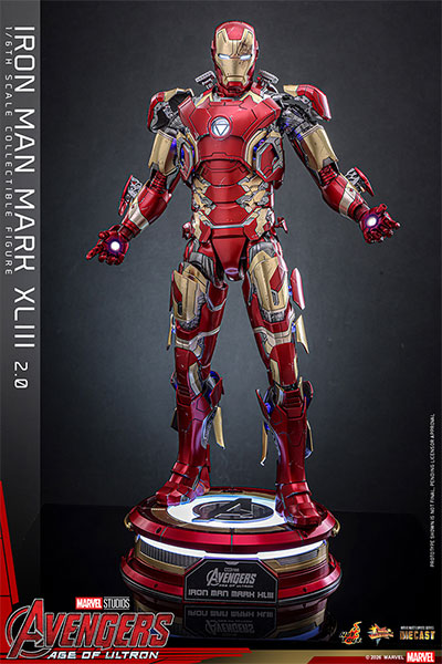 ムービー・マスターピース DIECAST 1/6 アイアンマン マーク43 2.0版