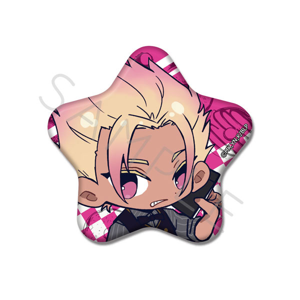 TVアニメ『ブルーロック』第10弾 星型缶バッジ WM (士道龍聖)[シンク