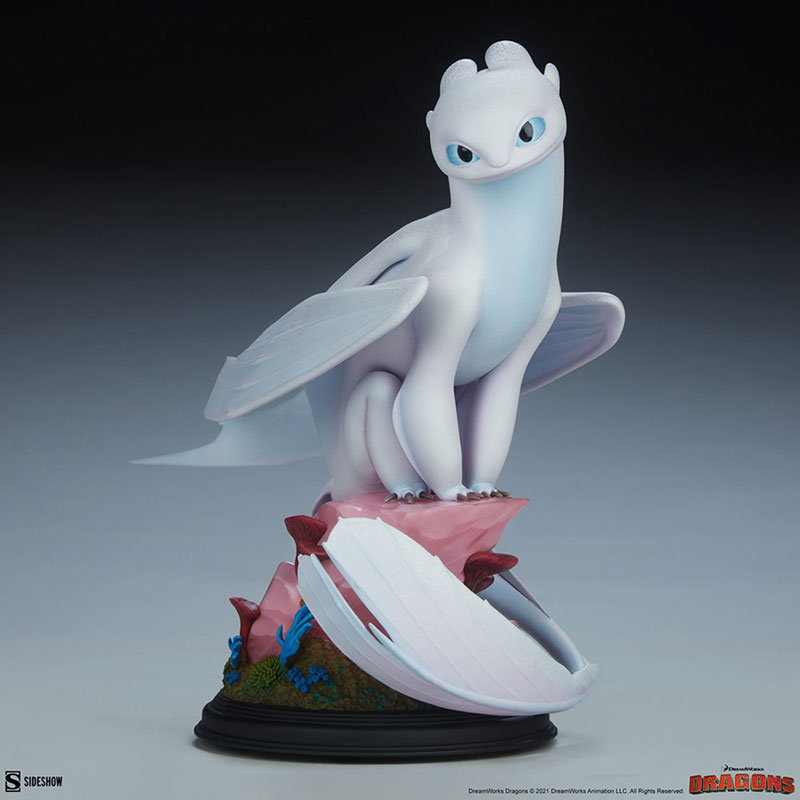 ヒックとドラゴン 聖地への冒険』スタチュー ライト・フューリー