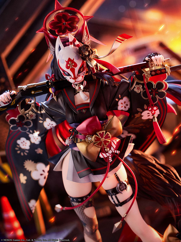 中古】(本体A-/箱B)ブルーアーカイブ-Blue Archive- ワカモ 1/7 完成品