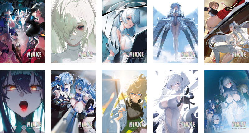 あみあみ限定特典】【特典】「勝利の女神：NIKKE」 トレーディング色紙