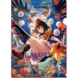 波天宮『東方Project』ミニ色紙～Brilliant Selection～「射命丸文