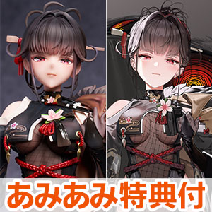 あみあみ限定特典】勝利の女神：NIKKE サクラ 黒夜密行 1/7 完成品