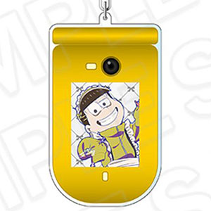 おそ松さん ガラケーキーホルダー 一松 ジャージメイド ver