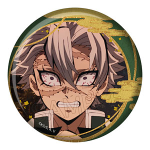 鬼滅の刃 箔押し缶バッジ Vol.2 伊黒小芭内（再販）[ツインクル]《04