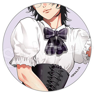 ヤリチン☆ビッチ部 アイコン風アクリルバッジ 裏垢男子＆隠し撮りver