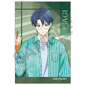 ブルーロック アート缶バッジ 御影玲王 休日メガネ ニュアンスカラー