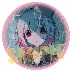 魔法少女ノ魔女裁判 グリッター缶バッジ 夏目アンアン（再販）[ベル