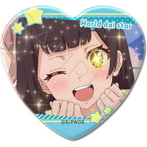 ワールドダイスター』ハート型缶バッジC (カトリナ・グリーベル