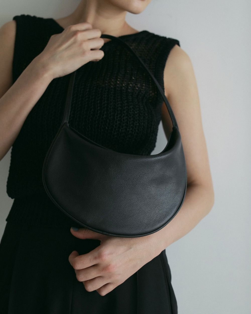 ànuke online store（アンヌーク） / Leather Round BagLeather Round