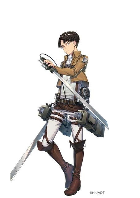 イドラ』×『進撃の巨人』コラボ、☆5キャラ「リヴァイ」のイラスト解禁