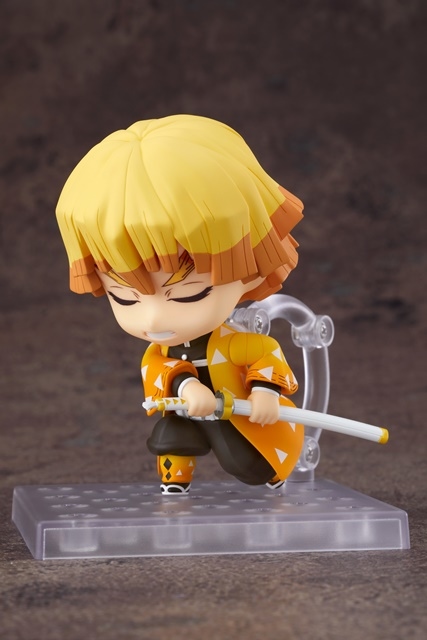 鬼滅の刃』我妻善逸がねんどろいど化「特製 アクリル製台座」付属