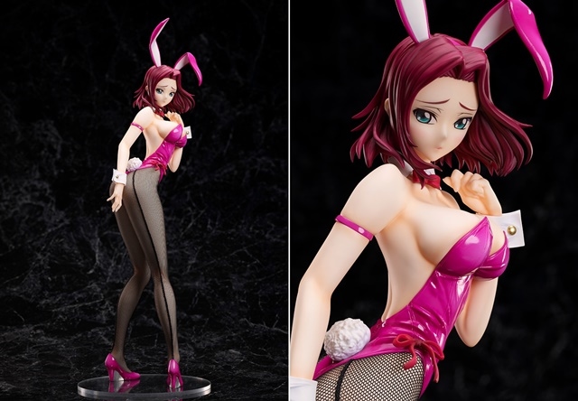 コードギアス』紅月カレンがバニー姿で1/4スケールフィギュア化
