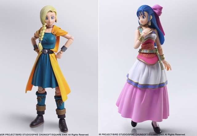 ドラゴンクエストV』ビアンカ＆フローラが可動フィギュア化