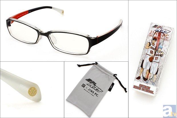 アニメ『黒子のバスケ』パソコン用メガネ​の予約受付開始