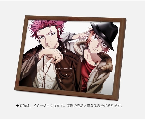 K（周防尊＆八田美咲)』のnancoカード付き舗装イラスト登場