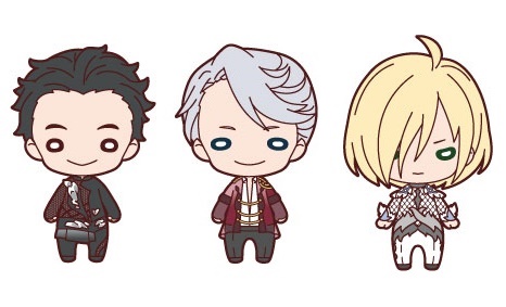 ユーリ!!! on ICE』ぬいぐるみとラバーマスコットが登場 | アニメイト