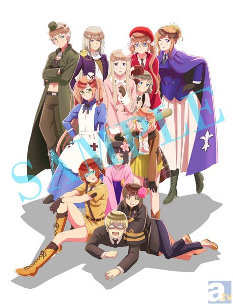 ヘタリア TBW えくすとらでぃすく』ジャケットイラスト公開