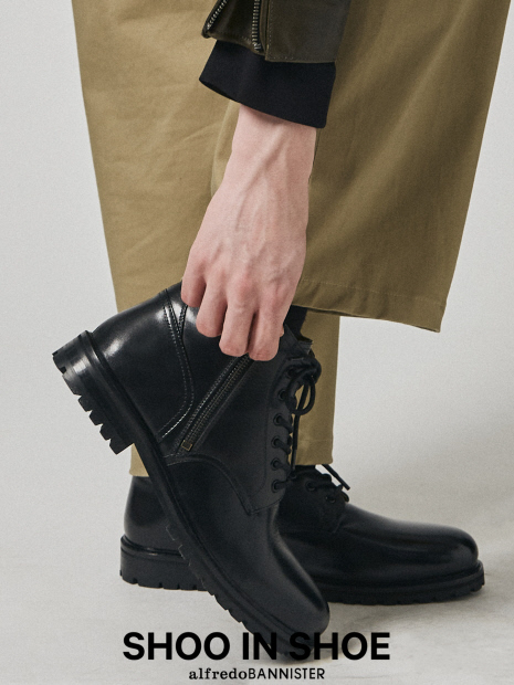 タンクソール ダブルジップ ブーツ｜alfredoBANNISTER / アルフレッド
