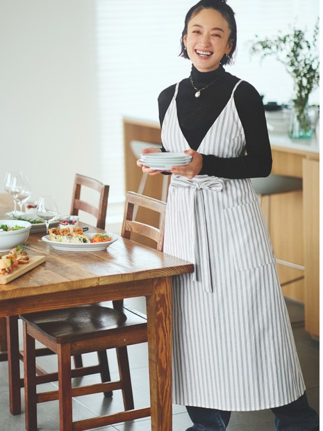 高山都×collex＞コラボ おもてなし2WAYエプロン｜collex / コレックス