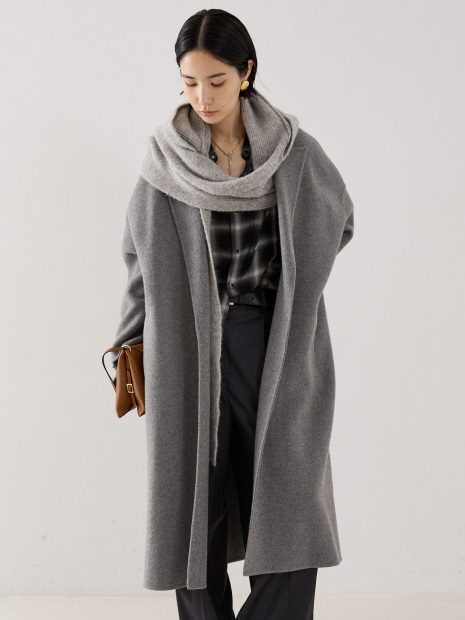 N＿8】カシミヤコート｜THE STORE by C' / ザ・ストア バイ シー