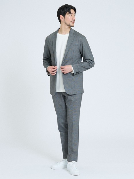 新型/上下2点セット】ポンチ セットアップ/スーツ ジャケット