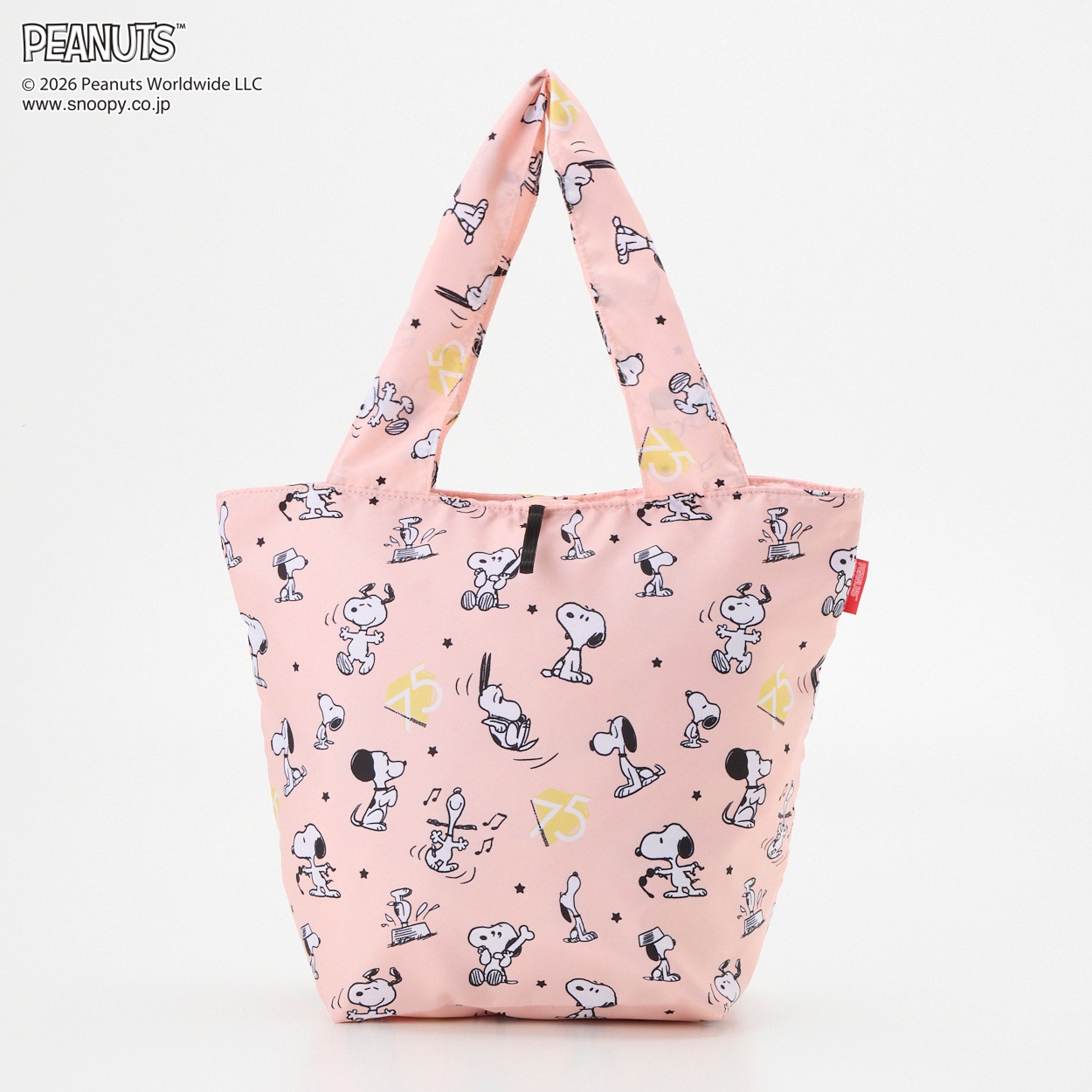 ピーナッツ(PEANUTS) 75周年 スヌーピー エコバッグ | イオンスタイル