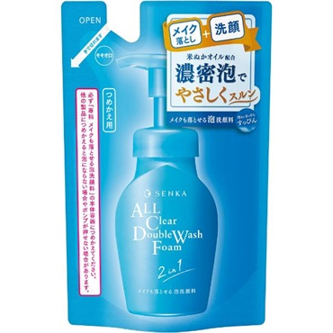 SENKA センカ 専科 メイクも落とせる泡洗顔料（つめかえ用）f 130ml