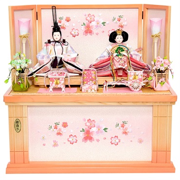 ⭐︎11日（祝）限定セール サリュ！ 収納できる雛人形 ⭐︎11日（祝