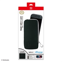 Nintendo Switch 2 専用スマートポーチPU ブラック×グレー お一人さま
