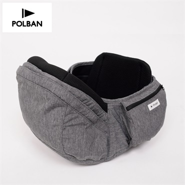POLBAN ポルバン プライム グレー 新生児～ ヒップシート 抱っこひも