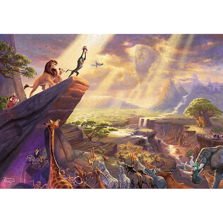ジグソーパズル ディズニー The Lion King 1000ピース (完成サイズ:51