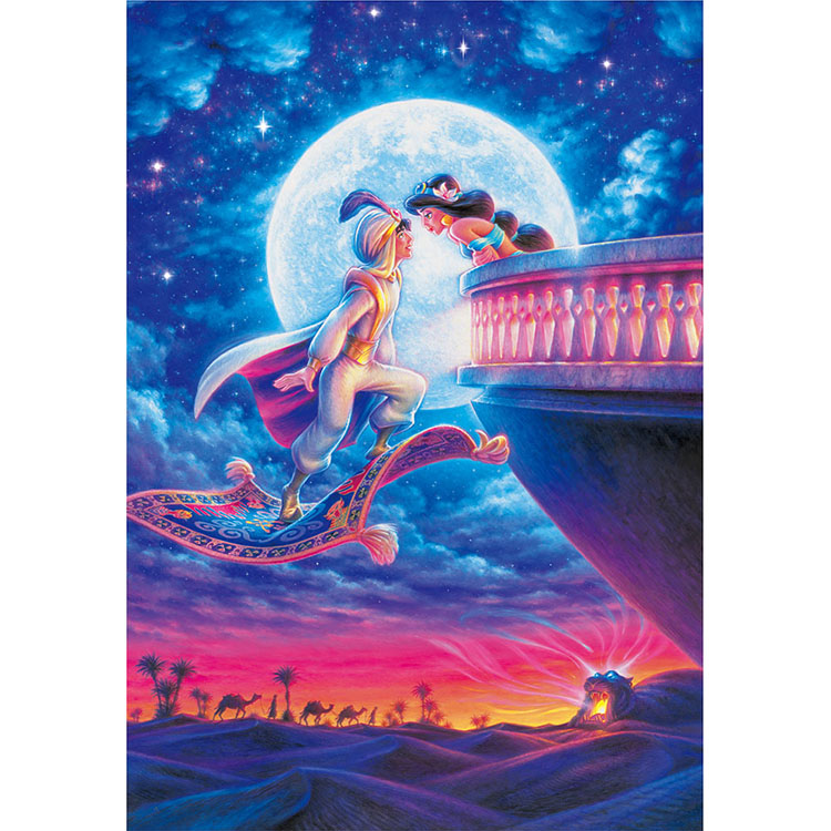 内袋未開封】 スーザンパトリシア ムーンリット ジグソーパズル 1000