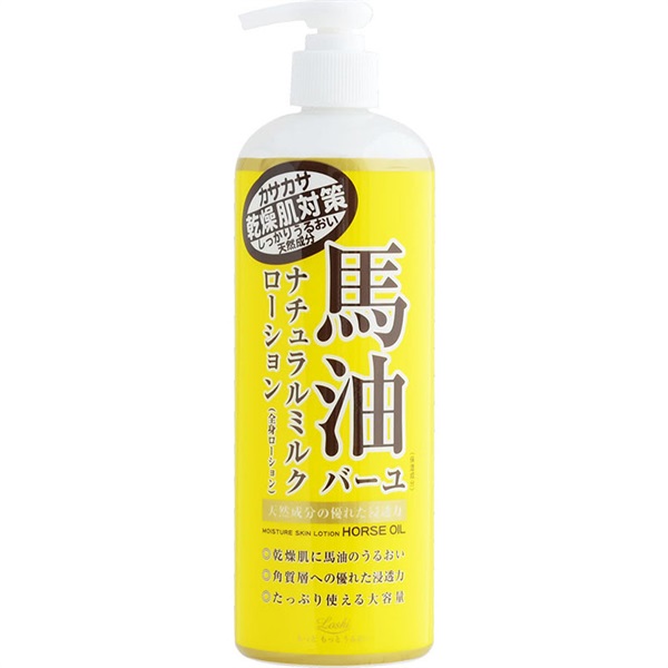 ロッシ モイストエイド 馬油 ミルクローション 485ml ロッシ Loshi