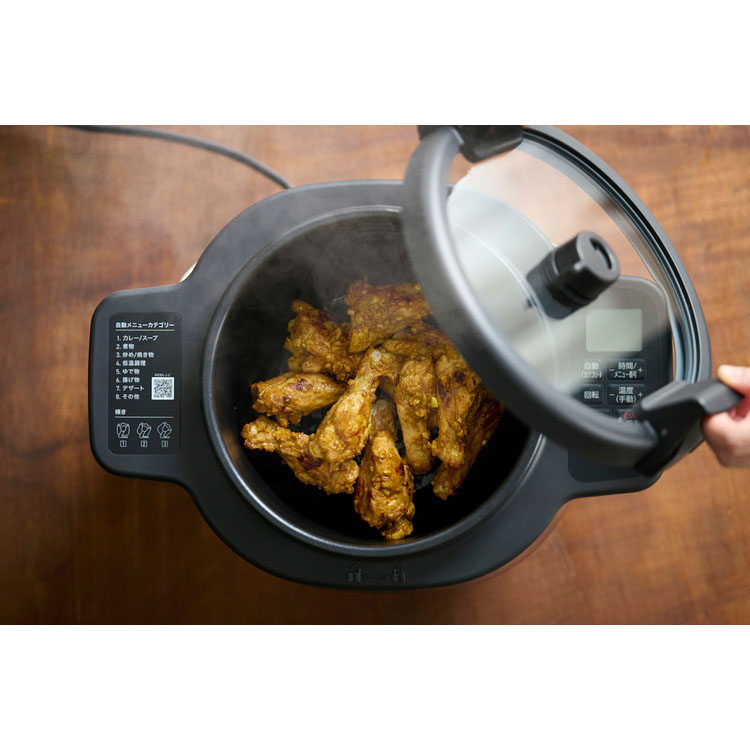 ドラム式自動調理機シェフドラム（DAC-IA2-H）＋ 低温調理器（LTC-01