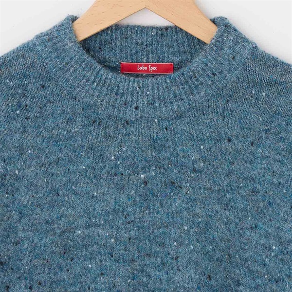 レディス ネップメランジ ニットプルオーバー Labo Spec(ラボスペック