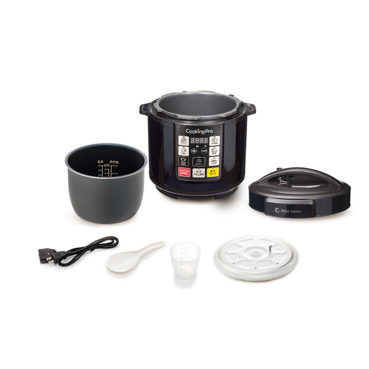 クッキングプロ 電気圧力鍋 ブラック スペシャルボックス | イオン