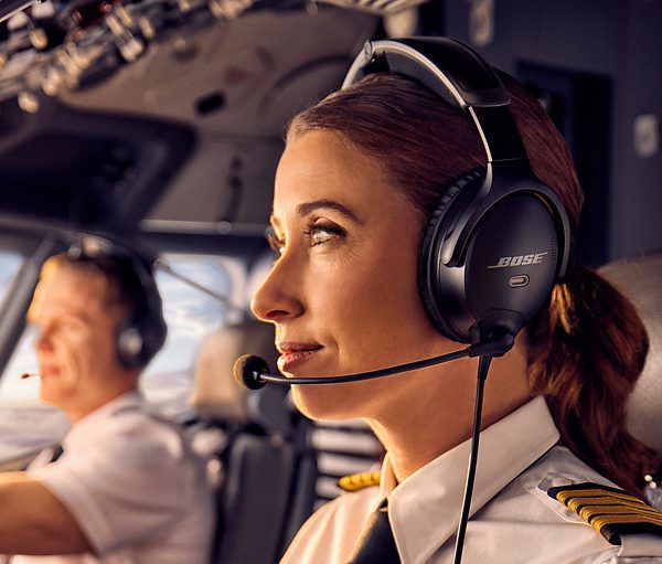 パイロット用ヘッドセット - A30 - BOSE - 航空機用 / 防音 / 軽量
