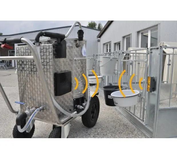 定置型ミルクカート - Milk Taxi 4.0 - Calf Star - ミルクヒーター付