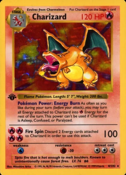 海外版初期リザードン - RelicDB