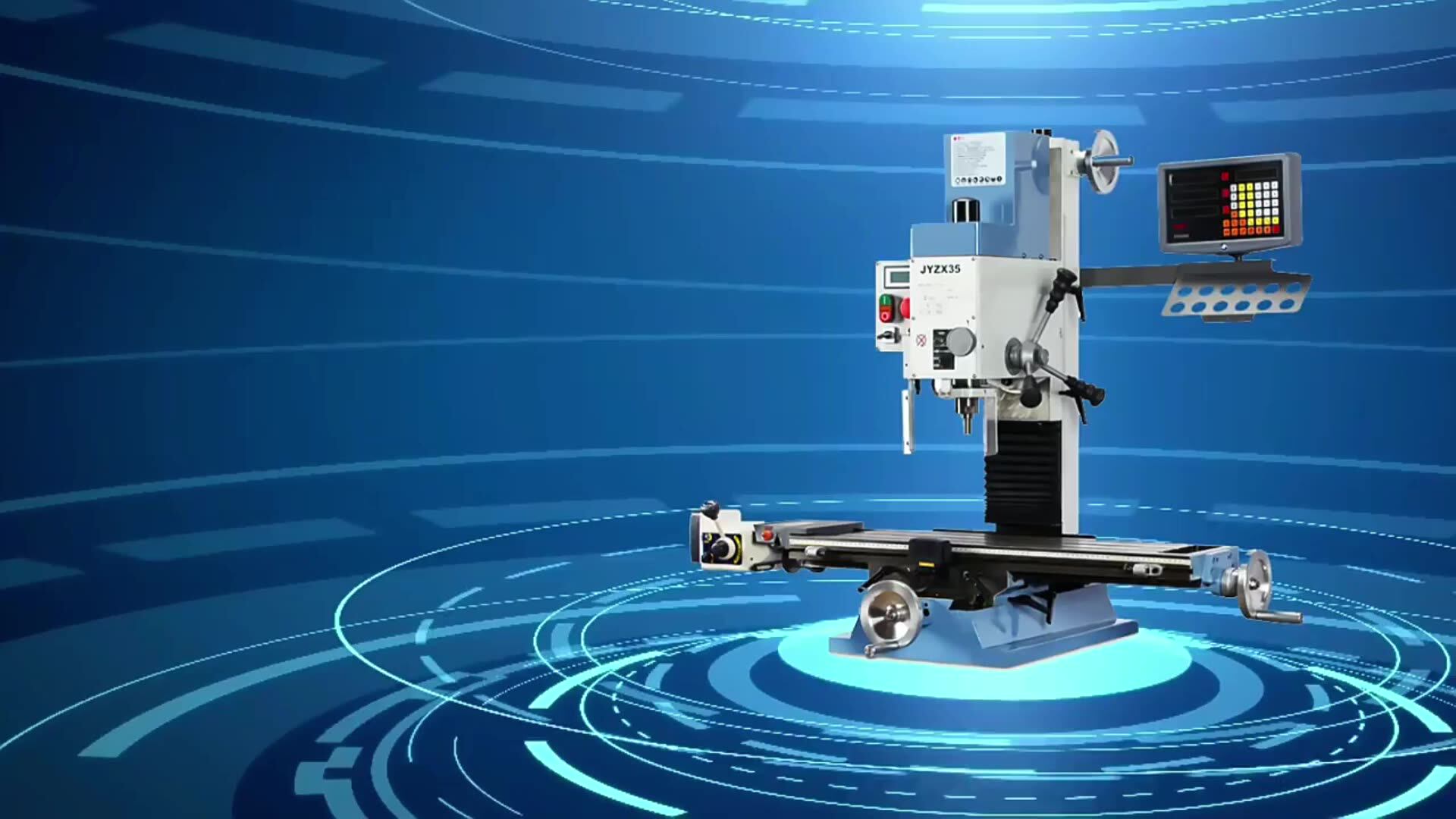 ZX16 ZX25 ZX32 Gear Head Benchtop Milling Machine | Vertical