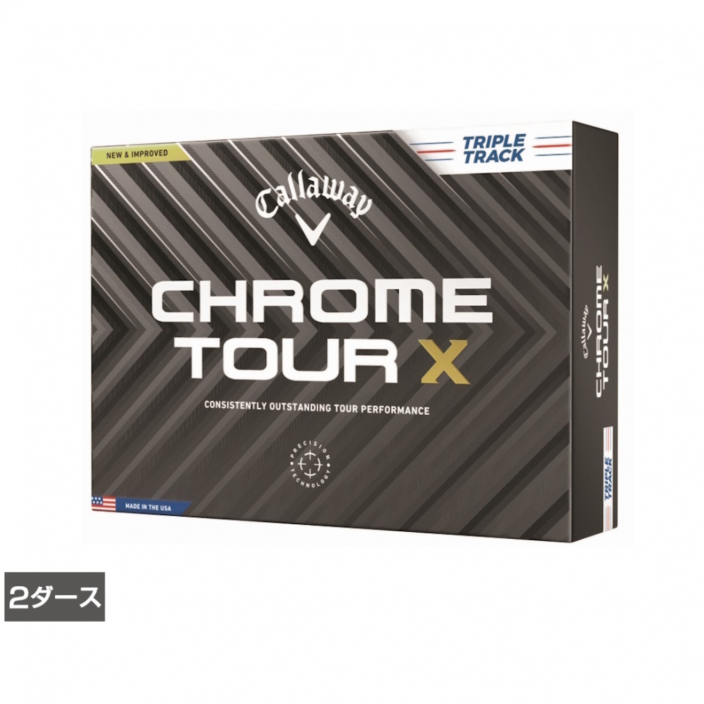 キャロウェイ クロムツアー CHROME TOUR X 24 トリプルトラック TRIPLE