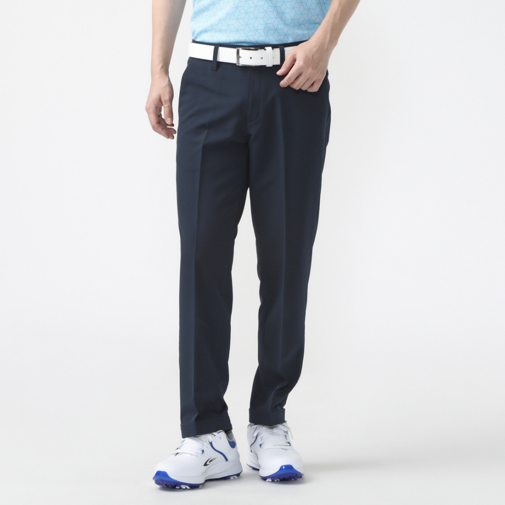 イグニオ ゴルフウェア ロングパンツ 春 夏 ダブルクロスストレート