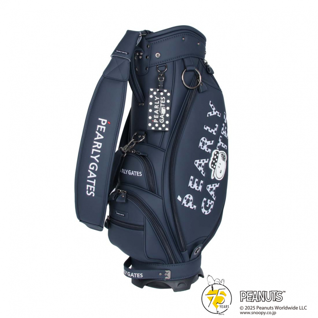 パーリーゲイツ SNOOPY キャディーバッグ (0535280031) ゴルフ
