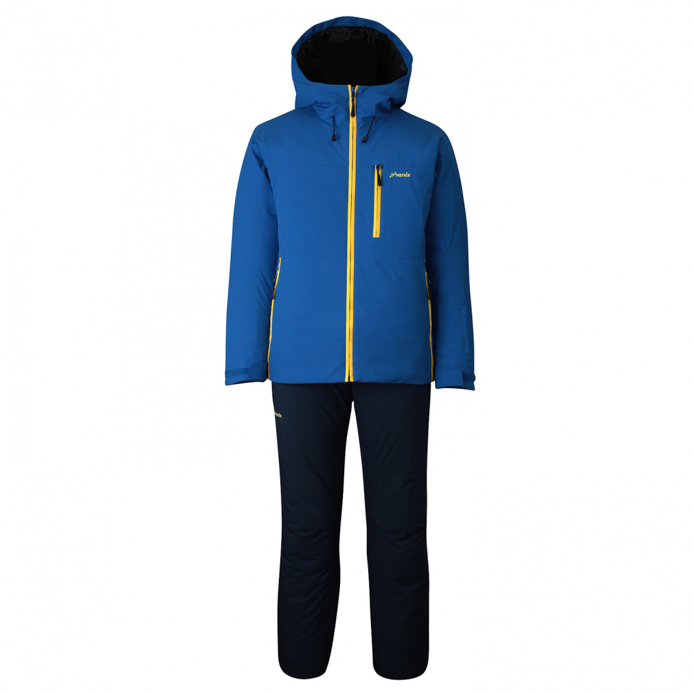フェニックス メンズ スキー ウェア上下セット Solid-colored Two