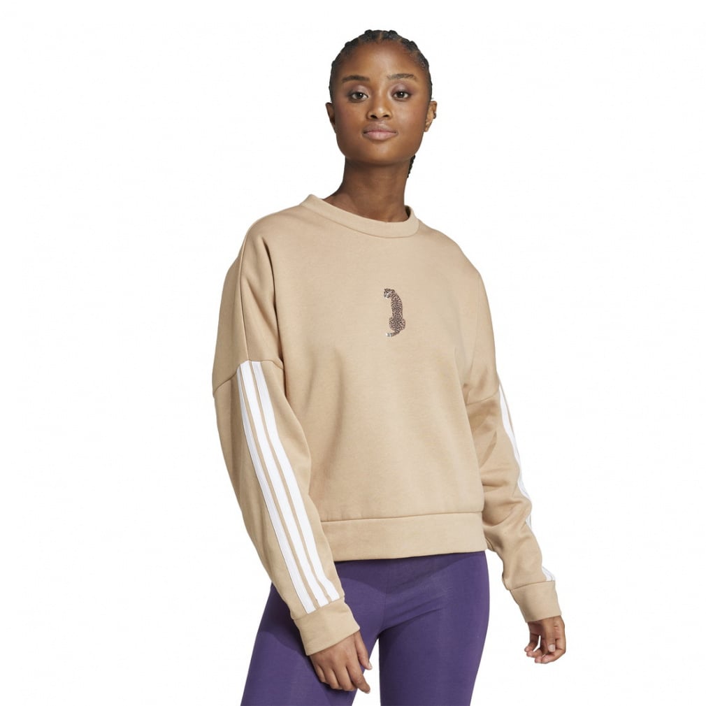 アディダス レディース スウェットトレーナー アニマル・グラフィック