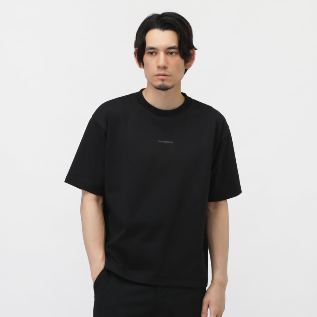ニューバランス メンズ 半袖 Tシャツ モノトーンクルーTシャツ