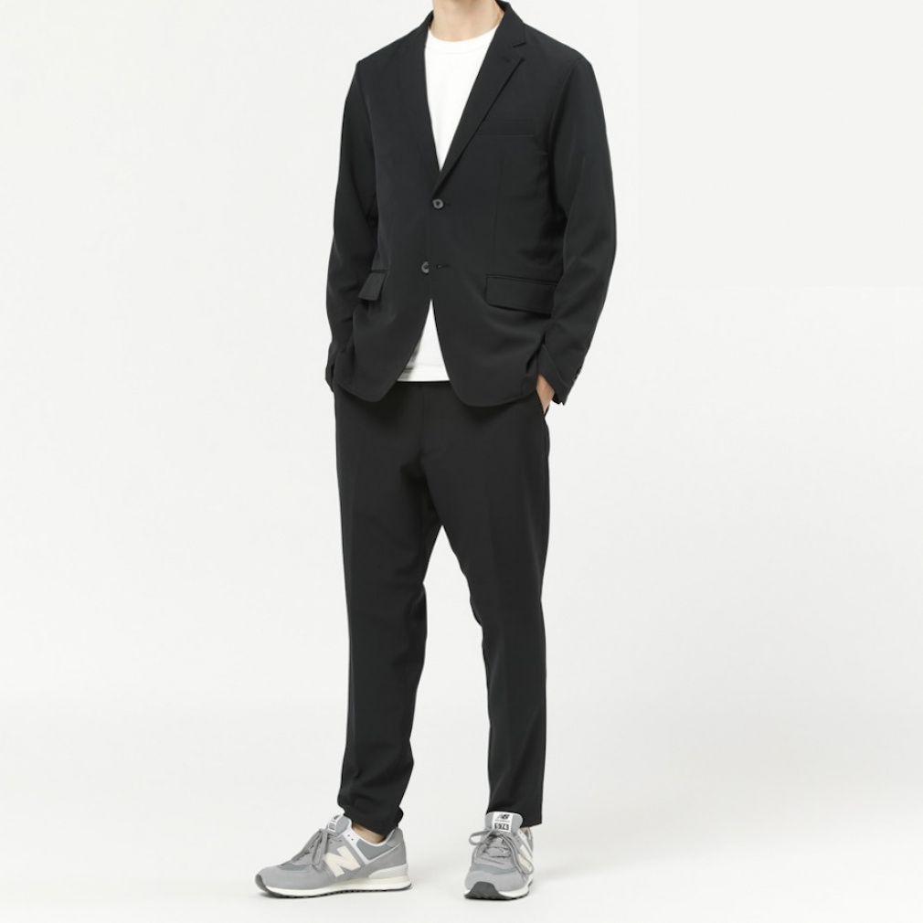 ニューバランス メンズ THE CITY 上下セット シティジャケット+スリム